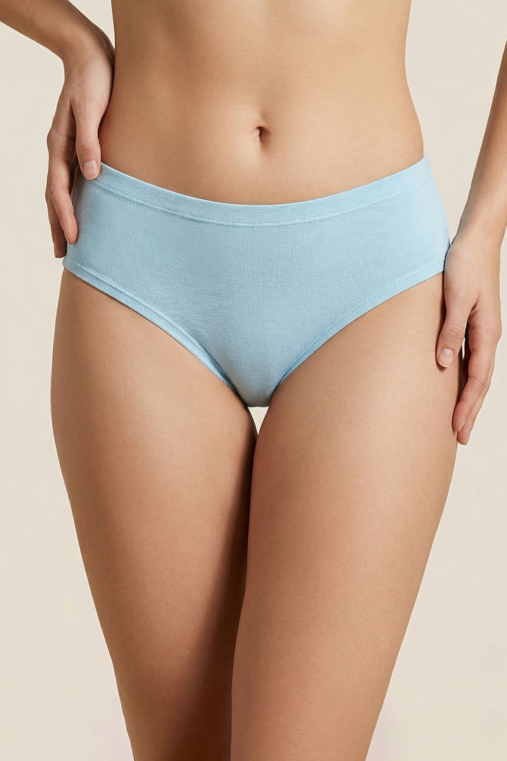 Zivame Medium Rise Full Coverage Hipster Panty (Pack of 3) - Multicolor — image 2